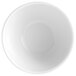 A close-up of a white Chef & Sommelier Eternity Plus china bowl with a rolled edge.