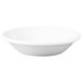 A Chef & Sommelier Eternity Plus warm white china fruit bowl with a rolled edge.