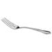 An Acopa Blair stainless steel salad/dessert fork with a silver handle on a white background.