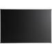 A black rectangular board with a black border and silver metal trim.