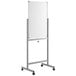 A Dynamic by 360 Office Furniture 36" x 24" whiteboard on a mobile stand.