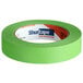 A roll of Shurtape light green masking tape.