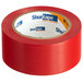 A roll of Shurtape red line set tape.