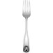 A Delco Laguna stainless steel salad/pastry fork with a silver handle.