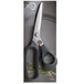 Mercer Culinary kitchen shears with black TPR handles.