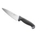 A Schraf 6" chef knife with a black TPRgrip handle.