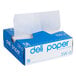 A white box of Durable Packaging deli wax paper.