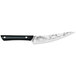 A Kai PRO curved boning and fillet knife with a black and white POM handle.