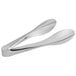 Acopa 18/8 Stainless Steel Tongs with Smooth Edges on a white background.