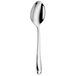 A WMF by BauscherHepp Juwel stainless steel demitasse spoon with a silver handle and spoon.