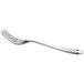 A WMF Juwel stainless steel table fork with a silver handle on a white background.