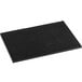 A black rectangular Choice bar mat with small dots on the surface.