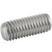 A stainless steel plunger bolt with a hex head for Avantco sausage stuffers.
