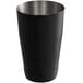 An Arcoroc matte black stainless steel half size bar shaker tin.