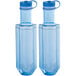 Two blue Vigor Polar cooling paddles with lids in a clear plastic container.