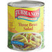 A Furmano's can of three bean salad with a label.
