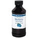 A close-up of a bottle of LorAnn Oils All-Natural Blueberry Super Strength Flavor concentrate.