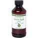 A bottle of LorAnn Oils 4 fl. oz. Green Apple Super Strength Flavor.