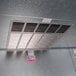 A metal vent in a Norlake Kold Locker.