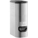 An Avantco stainless steel iced tea dispenser with a black lid.