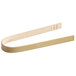 Bamboo tongs with a handle.