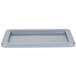 A gray rectangular Winholt lid on a white background.
