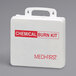A white Medique Chemical Burn Kit with red text.
