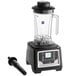 AvaMix commercial blender with a black base and a black handle.