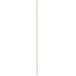 A long wooden stick on a white background.