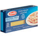 A blue box of Barilla Gluten-Free Oven-Ready Lasagna Pasta.