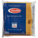 A package of Barilla Thick Spaghetti Pasta on a white background.