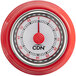 A red and white CDN kitchen timer.