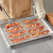 Bacon on a Baker's Mark stainless steel cooling rack.