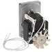 The main drive motor for an Avantco conveyor bun grill toaster with a white wire attached.