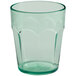 A green Choice plastic tumbler with a paneled design.