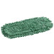 A green Rubbermaid microfiber loop dust mop.