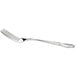 An Acopa Capulet stainless steel dinner fork with a silver handle on a white background.