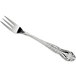 An Acopa Capulet stainless steel oyster fork with a silver plated handle.