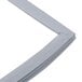 A white Avantco magnetic door gasket with a gray magnetic strip.