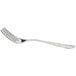 An Acopa Capulet stainless steel salad/dessert fork with a silver handle.