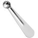 A silver metal Choice Tomato Corer with a stainless steel handle.