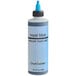 A bottle of Chefmaster Royal Blue Airbrush Color.