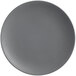 An American Metalcraft matte grey melamine plate.