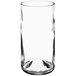 A Fortessa clear wine tumbler with a rim.