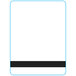 A white rectangular Hobart scale label with a black border.