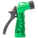A green and black Notrax insulated spray nozzle.
