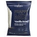 A blue Capora bag of white Vanilla Bean Frappe Base mix.