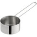 An American Metalcraft stainless steel measuring cup with a wire handle.