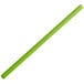A green EcoChoice unwrapped straw with a long handle.