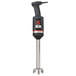 A black and red Sammic XM-22 hand held immersion blender with a silver logo.